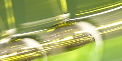 Imagen verde en movimiento
