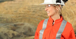 Alicia Woods wearing Covergalls