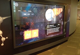 Display about 3M’s Carlton Society members in the Innovation Center in St. Paul, Minnesota.