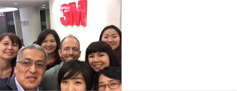 photo of Stephen with his colleagues in Hong Kong.