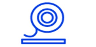 Icono de cinta de unión para conexion a tierra.
